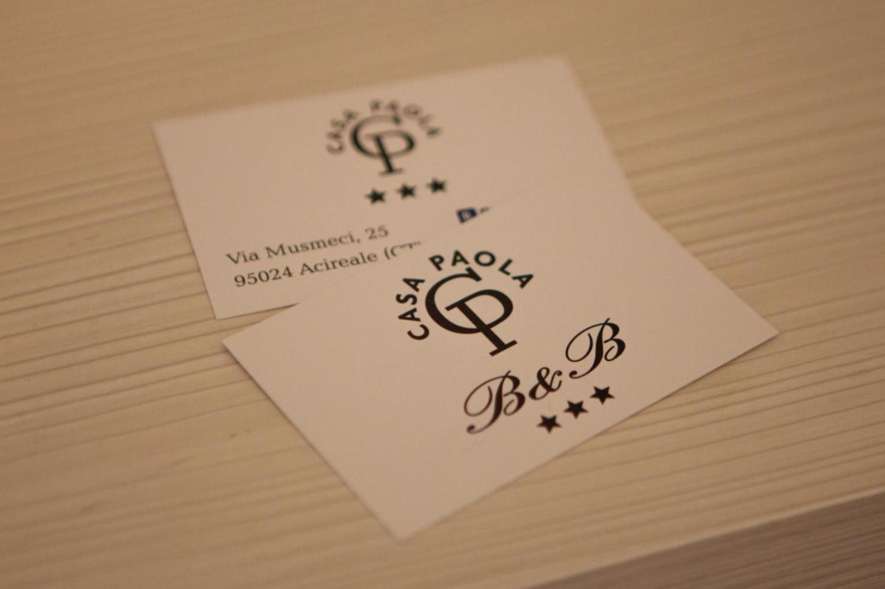 Casapaola B&B Rooms Acireale Exterior foto